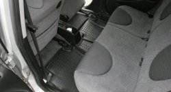 1 999 р. Коврик в багажник Element (полиуретан)  Honda Jazz (2001-2008)  с доставкой в г. Калуга. Увеличить фотографию 3