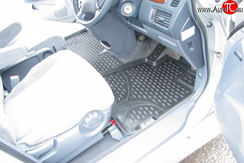 4 949 р. Коврики в салон Element 5 шт. (полиуретан)  Honda Odyssey  2 (1999-2003)  с доставкой в г. Калуга