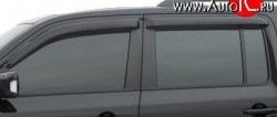 999 р. Комплект дефлекторов окон (ветровиков) 4 шт. Russtal Honda Pilot YF4 дорестайлинг (2008-2011)  с доставкой в г. Калуга. Увеличить фотографию 1