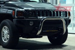 Защита переднего бампера Souz-96 (d76) HUMMER H3 (2005-2010)