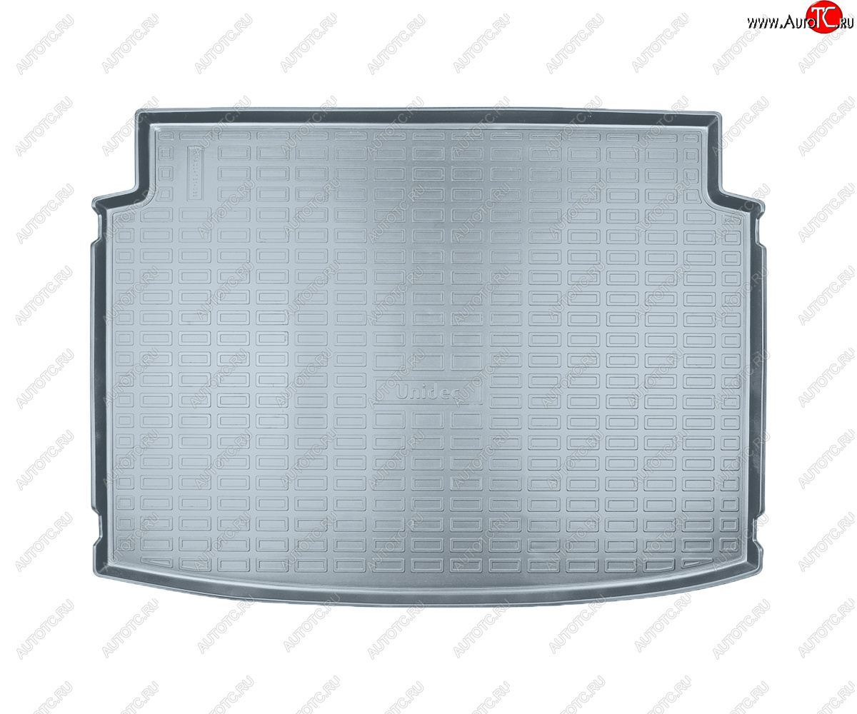 1 979 р. Коврик багажника Norplast Unidec  Hyundai Bayon  BC3 (2021-2024) (серый)  с доставкой в г. Калуга