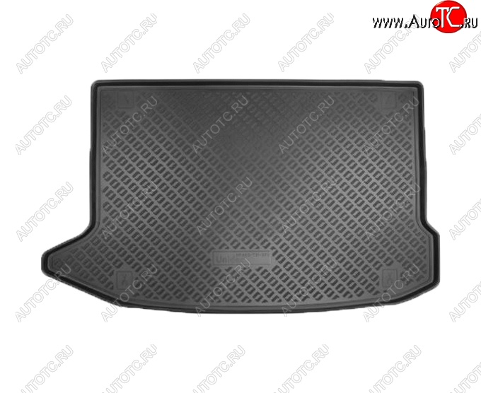 1 499 р. Коврик в багажник Norplast Hyundai Kona OS дорестайлинг (2017-2021) (Черный)  с доставкой в г. Калуга