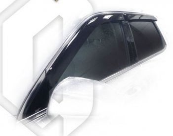 2 099 р. Дефлектора окон CA-Plastic  Hyundai Palisade  LX2 (2018-2022) (Classic полупрозрачный, Без хром молдинга)  с доставкой в г. Калуга. Увеличить фотографию 1