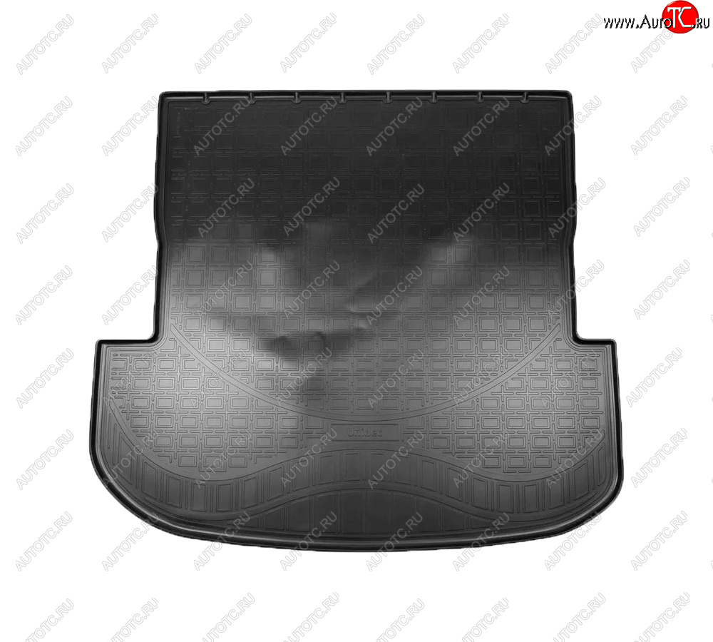 1 849 р. Коврик багажника Norplast (7 мест, сложенный 3 ряд)  Hyundai Palisade  LX2 (2018-2022) (Цвет: черный)  с доставкой в г. Калуга