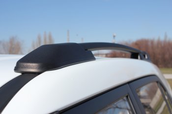 8 199 р. Комплект рейлингов АПС  Hyundai Creta  GS (2015-2021) (Серебристые без поперечин )  с доставкой в г. Калуга. Увеличить фотографию 5