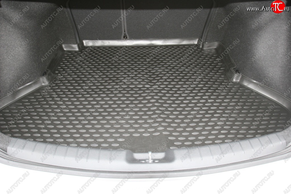2 399 р. Коврик в багажник (седан) Element-Autofamily (полиуретан)  Hyundai Elantra  AD (2016-2020)  с доставкой в г. Калуга