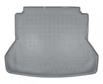 2 099 р. Коврик в багажник Norplast  Hyundai Elantra  AD (2016-2020) (Серый)  с доставкой в г. Калуга. Увеличить фотографию 1