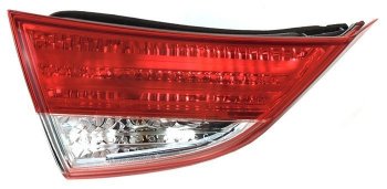 1 379 р. Левый фонарь в крышку багажника SAT Hyundai Elantra MD дорестайлинг (2010-2013)  с доставкой в г. Калуга. Увеличить фотографию 1