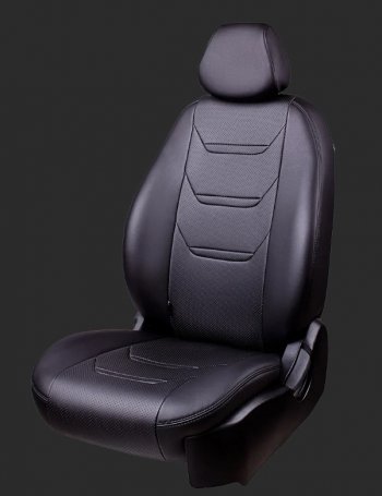 Чехлы для сидений Lord Autofashion Турин 2 (экокожа, спинка 40/60, 3 Г-образных подголовника) Hyundai (Хюндаи) Getz (Гетс)  TB (2005-2010) TB хэтчбэк 5 дв. рестайлинг