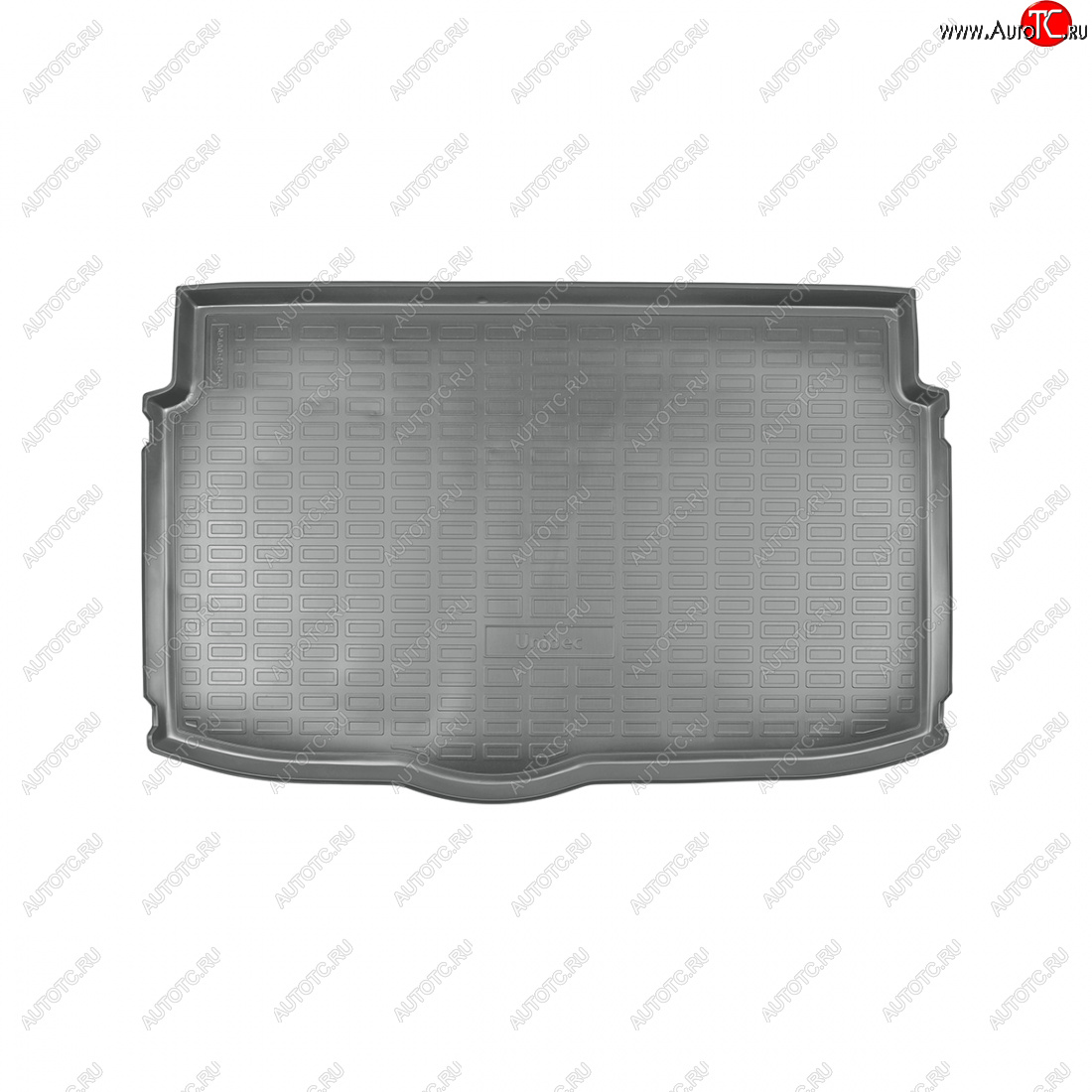 1 599 р. Коврик багажника Unidec (без сабвуфера)  Hyundai i20  3 BC3 (2020-2024) (Серый)  с доставкой в г. Калуга