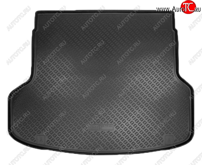 1 689 р. Коврик в багажник Norplast  Hyundai I30  3 PD (2017-2020) (Черный)  с доставкой в г. Калуга