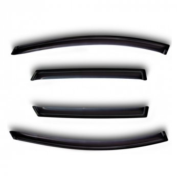 2 199 р. Дефлектора окон SIM Hyundai I30 2 GD дорестайлинг, хэтчбэк 5 дв. (2011-2015)  с доставкой в г. Калуга. Увеличить фотографию 1