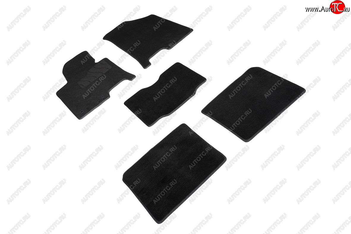 2 699 р. Коврики в салон SEINTEX ВОРС (комплект)  Hyundai I40  1 VF (2011-2019) (Цвет: черный)  с доставкой в г. Калуга