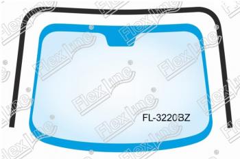 2 269 р. Молдинг лобового стекла FlexLine  Hyundai IX35  1 LM - Tucson  2 LM  с доставкой в г. Калуга. Увеличить фотографию 1