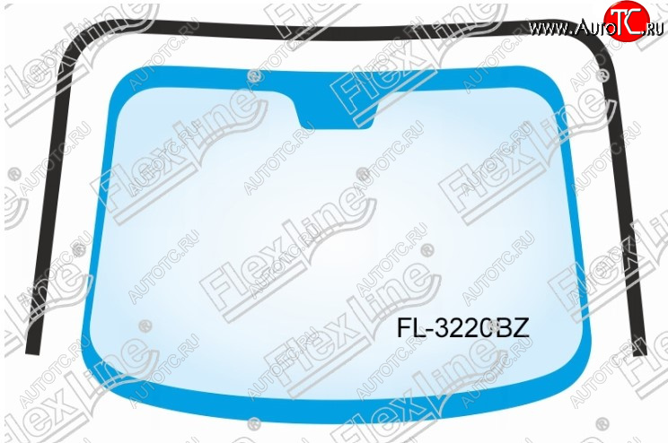 2 269 р. Молдинг лобового стекла FlexLine Hyundai IX35 1 LM дорестайлинг (2009-2013)  с доставкой в г. Калуга