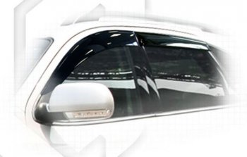 2 169 р. Дефлектора окон CA-Plastiс  Hyundai IX55 (2008-2012) (Classic полупрозрачный, Без хром.молдинга)  с доставкой в г. Калуга. Увеличить фотографию 1