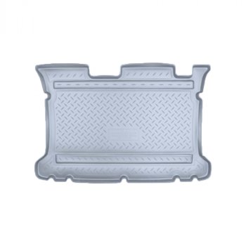 1 579 р. Коврик багажника Norplast Unidec  Hyundai Matrix  1 FC (2001-2010) (Цвет: серый)  с доставкой в г. Калуга. Увеличить фотографию 1