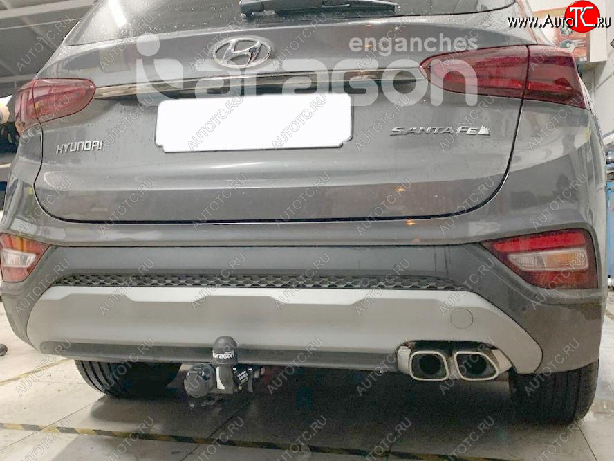 15 499 р. Фаркоп Aragon. (шар A) Hyundai Santa Fe TM дорестайлинг (2018-2021)  с доставкой в г. Калуга