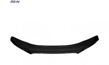 3 199 р. Дефлектор капота REIN (ЕВРО крепеж) без логотипа  Hyundai Santa Fe  2 CM (2006-2012)  с доставкой в г. Калуга. Увеличить фотографию 1