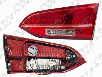 2 499 р. Правый фонарь в крышку багажника SAT  Hyundai Santa Fe  3 DM (2012-2016)  с доставкой в г. Калуга. Увеличить фотографию 1