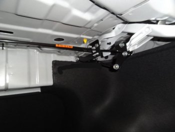 2 049 р. Упоры багажника Russtal Hyundai Solaris 2 HCR дорестайлинг (2017-2020)  с доставкой в г. Калуга. Увеличить фотографию 1