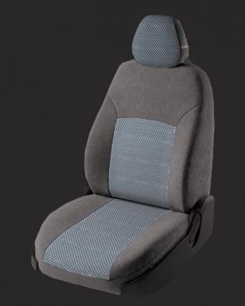 Чехлы для сидений Lord Autofashion Дублин (жаккард, спинка 60/40, 3 Г-образных подголовника) Hyundai (Хюндаи) Solaris (Солярис)  2 (2017-2022) 2 HCR дорестайлинг, HCR рестайлинг