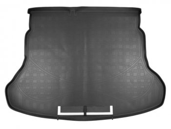 2 799 р. Коврик в багажник Norplast  Hyundai Solaris  2 (2017-2022) (Черный с фартуком)  с доставкой в г. Калуга. Увеличить фотографию 1