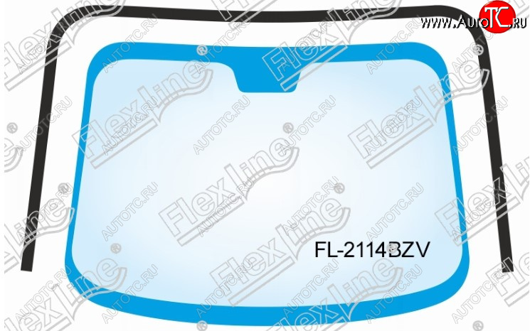 2 779 р. Молдинг лобового стекла FlexLine Hyundai Sonata EF дорестайлинг (1998-2001)  с доставкой в г. Калуга