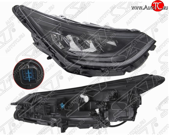 28 449 р. Правая передняя фара SAT (LED) Hyundai Sonata DN8 (2019-2022)  с доставкой в г. Калуга