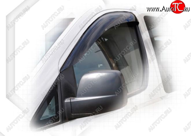 2 169 р. Дефлектора окон CA-Plastiс  Hyundai Starex/Grand Starex/H1  2 TQ (2014-2018) (Classic полупрозрачный)  с доставкой в г. Калуга