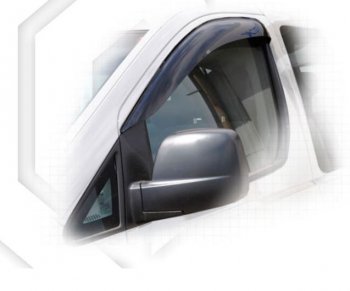 2 169 р. Дефлектора окон CA-Plastiс  Hyundai Starex/Grand Starex/H1  2 TQ (2007-2018) (Classic полупрозрачный)  с доставкой в г. Калуга. Увеличить фотографию 1