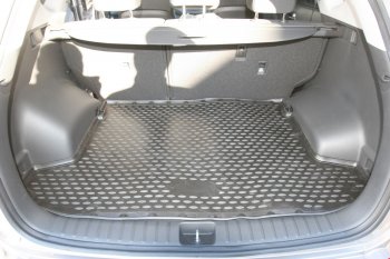2 499 р. Коврик в багажник Element (полиуретан) Hyundai Tucson 3 TL рестайлинг (2018-2021)  с доставкой в г. Калуга. Увеличить фотографию 2
