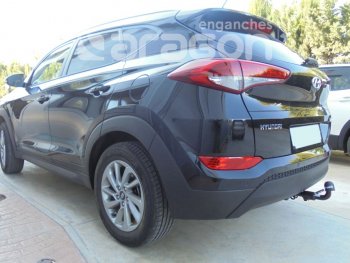 23 899 р. Фаркоп Aragon (съемный шар тип S - горизонтальный выдвижной шар) Hyundai Tucson 3 TL дорестайлинг (2015-2018)  с доставкой в г. Калуга. Увеличить фотографию 2