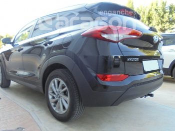 23 899 р. Фаркоп Aragon (съемный шар тип S - горизонтальный выдвижной шар) Hyundai Tucson 3 TL дорестайлинг (2015-2018)  с доставкой в г. Калуга. Увеличить фотографию 4