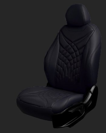 Чехлы для сидений Lord Autofashion Байрон ЖУК (экокожа, спинка 60/40, подлокотник, 3 Г-образных подголовника) Hyundai Tucson 3 TL рестайлинг (2018-2021)