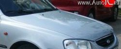 15 999 р. Капот Стандартный  Hyundai Accent  седан ТагАЗ (2001-2012) (Окрашенный)  с доставкой в г. Калуга. Увеличить фотографию 1