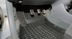 1 839 р. Коврики в салон Element 4 шт. (полиуретан)  Hyundai Accent  седан ТагАЗ (2001-2012)  с доставкой в г. Калуга. Увеличить фотографию 5