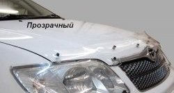 2 079 р. Дефлектор капота CA-Plastic Hyundai Elantra AD дорестайлинг (2016-2019) (Classic черный, Без надписи)  с доставкой в г. Калуга. Увеличить фотографию 3