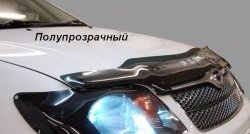 2 079 р. Дефлектор капота CA-Plastic  Hyundai Elantra  AD (2016-2019) (Classic черный, Без надписи)  с доставкой в г. Калуга. Увеличить фотографию 4