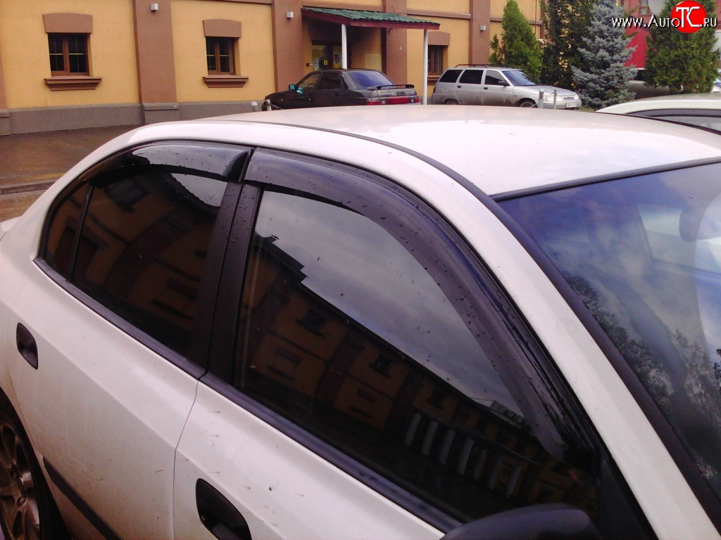 999 р. Комплект дефлекторов окон (ветровиков) 4 шт. (седан) Russtal  Hyundai Elantra  XD (2000-2003)  с доставкой в г. Калуга