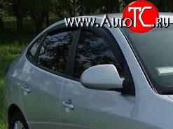 999 р. Комплект дефлекторов окон (ветровиков) 4 шт. (седан) Russtal  Hyundai Elantra  HD (2006-2011)  с доставкой в г. Калуга