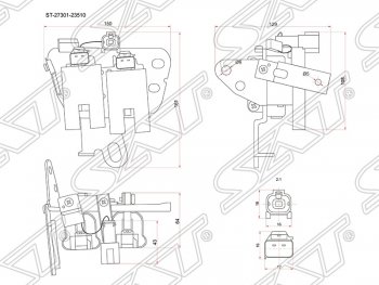 2 049 р. Катушка зажигания SAT  Hyundai Elantra  HD - I30  FD  с доставкой в г. Калуга. Увеличить фотографию 1