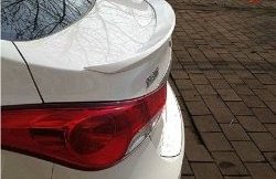 Лип спойлер M-VRS Hyundai Elantra MD рестайлинг (2013-2016)