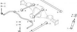 91 р. Полиуретановая втулка стойки стабилизатора задней подвески Точка Опоры (10 мм, 4 шт) Mazda Premacy (1999-2004)  с доставкой в г. Калуга. Увеличить фотографию 2