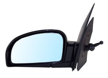3 599 р. Боковое левое зеркало заднего вида SAT (механическое)  Hyundai Getz  TB (2002-2010) (Неокрашенное)  с доставкой в г. Калуга. Увеличить фотографию 1