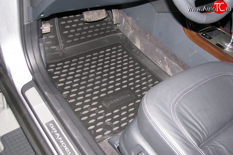 3 999 р. Коврики в салон Element 4 шт. (полиуретан) Hyundai Grandeur (2006-2011)  с доставкой в г. Калуга