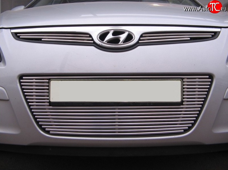 5 599 р. Декоративная вставка воздухозаборника Berkut Hyundai I30 FD универсал дорестайлинг (2007-2010)  с доставкой в г. Калуга