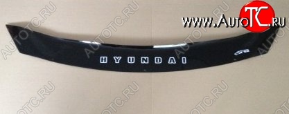 999 р. Дефлектор капота Russtal (короткий)  Hyundai I40  1 VF (2011-2019) дорестайлинг седан, дорестайлинг универсал, рестайлинг седан, рестайлинг универсал  с доставкой в г. Калуга