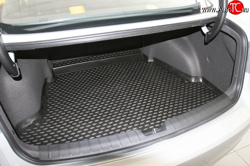 1 989 р. Коврик в багажник Element (полиуретан) Hyundai I40 1 VF дорестайлинг седан (2011-2015)  с доставкой в г. Калуга