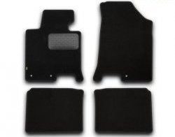 Комплект ковриков в салон седан (АКПП) Element 4 шт. (текстиль) Hyundai I40 1 VF дорестайлинг седан (2011-2015)